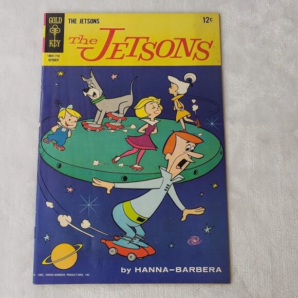 Jetsons 24 Gold Key Comics 1967 7.0 FN/VF Hanna-Barbera TV Classic - Picture 11 of 16